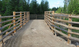 page wire fencing in the Owen Sound and Grey Bruce areas